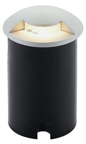 Zewnętrzna Lampa Lucande, Milara, ściemnialny, metaliczny, taras, aluminium, nowoczesny