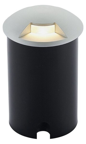 Zewnętrzna Lampa Lucande, Milara, ściemnialny, metaliczny, taras, aluminium, nowoczesny