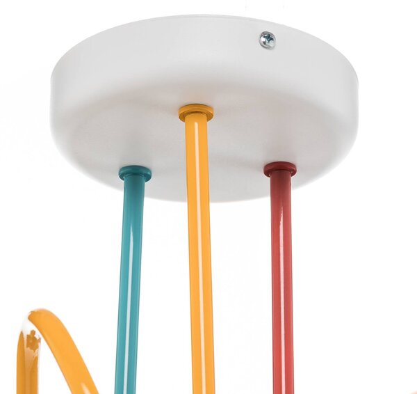 Lampa sufitowa Oxford HELAM, możliwość ściemniania, multikolor, salon / jadalnia, metal, młodzieżowy
