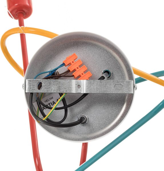 Lampa sufitowa Oxford HELAM, możliwość ściemniania, multikolor, salon / jadalnia, metal, młodzieżowy