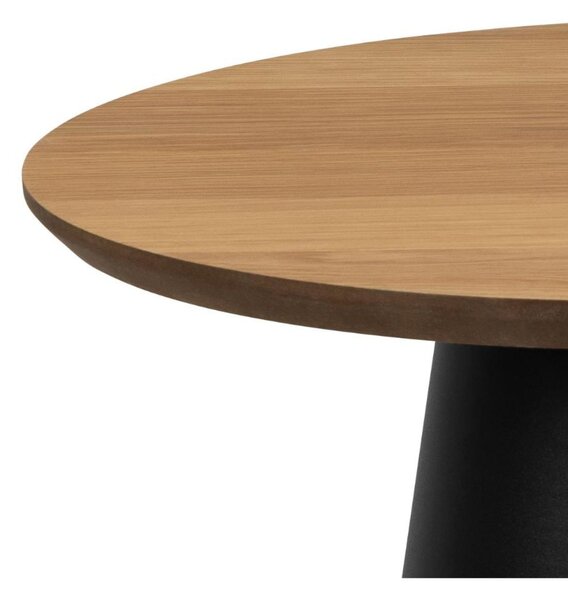 Stolik kawowy okrągły Soli (23304), dąb, 45 cm, do salonu
