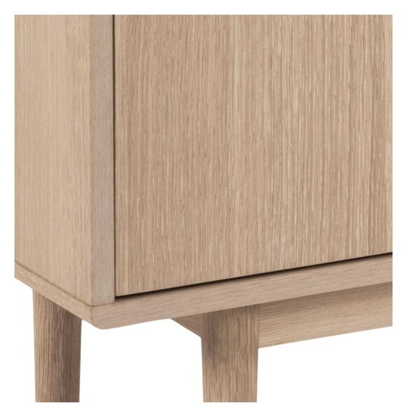 Komoda drewniana do salonu Aston (60578), jasny dąb