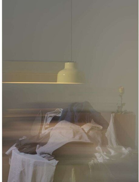 Lampa Wisząca Santa & Cole, ściemnialny, żółty, salon, aluminium