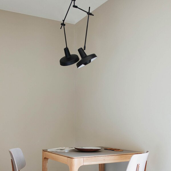 Lampa Sufitowa GRUPA, Arigato, ściemnialny, czarny, gabinet | pracownia, metal