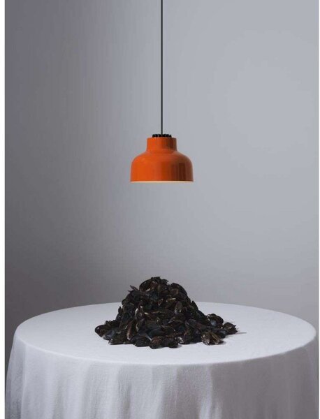 Lampa Wisząca Santa & Cole, ściemnialny, pomarańczowy, salon, aluminium