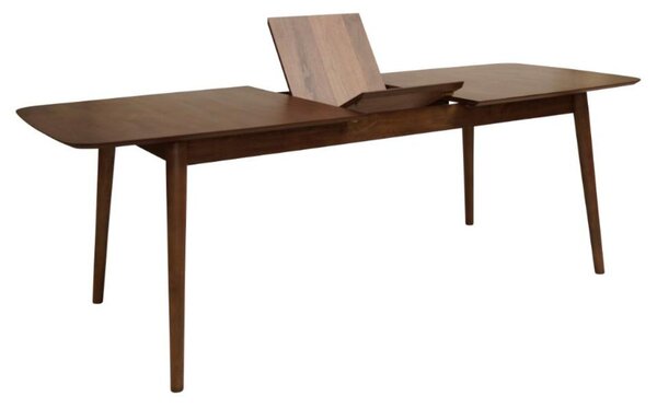 Rozkładany stół do jadalni Montreux (96575), 200 cm, ciemny orzech