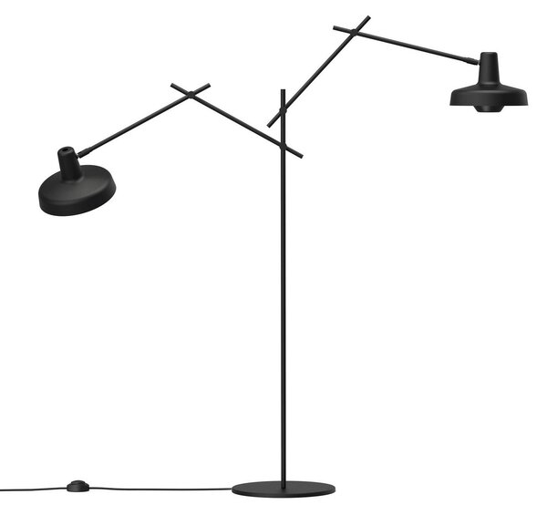 Lampa Podłogowa GRUPA, Arigato, czarny, gabinet | pracownia, metal