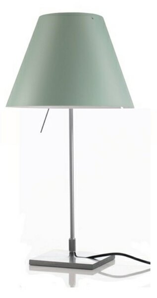 Lampa Stołowa Luceplan, zielony, salon, aluminium