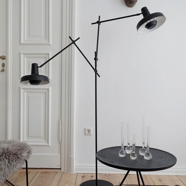 Lampa Podłogowa GRUPA, Arigato, czarny, gabinet | pracownia, metal