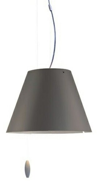 Lampa Wisząca Luceplan, szary, jadalnia, tworzywo sztuczne