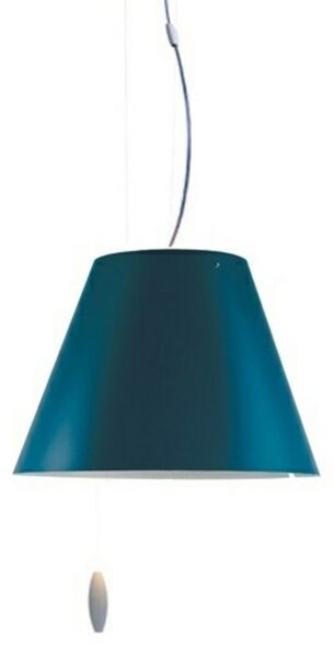 Lampa Wisząca Luceplan, niebieski, jadalnia, tworzywo sztuczne