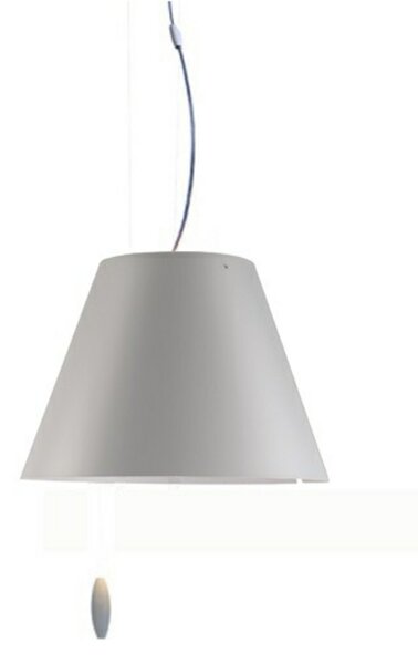 Lampa Wisząca Luceplan, biały, salon, tworzywo sztuczne