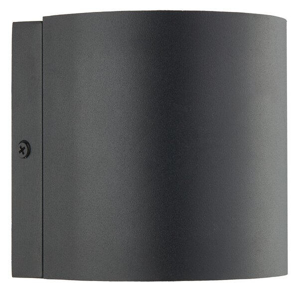 Zewnętrzna Lampa Lindby, Gladis, czarny, metal, nowoczesny