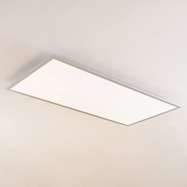 Lampa Sufitowa Lindby, Zento, ściemnialny, metaliczny, kuchnia, tworzywo sztuczne, nowoczesny