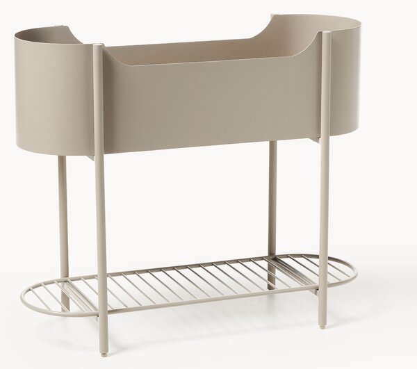 Osłonka na doniczkę z metalu Taru, W 65 cm