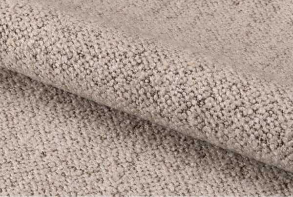 Sofa Tampa 3-osobowa, beżowa bouclé, elegancki design (97784)