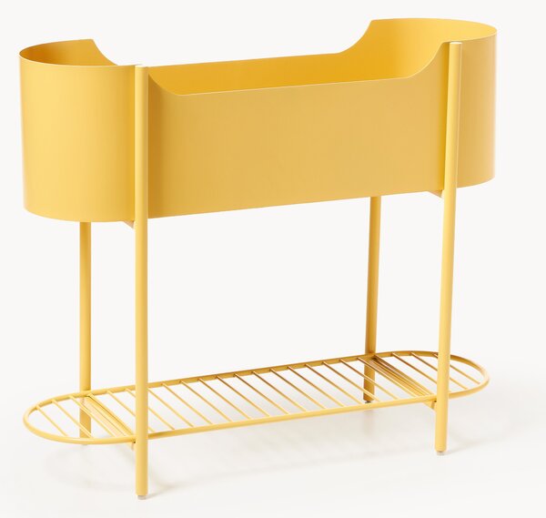 Osłonka na doniczkę z metalu Taru, W 65 cm