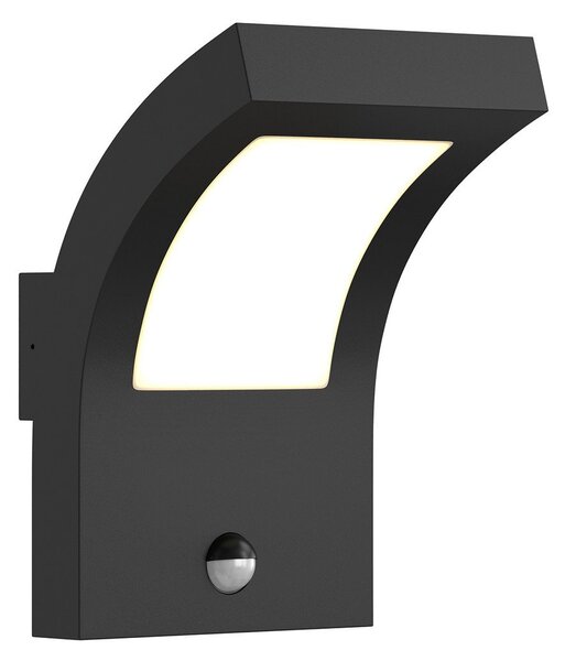 Zewnętrzna Lampa Arcchio, Advik, czarny, taras, aluminium, nowoczesny
