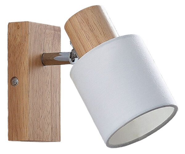 Lampa Sufitowa Lindby, Wanessa, ściemnialny, drewniany, salon, drewno, nowoczesny