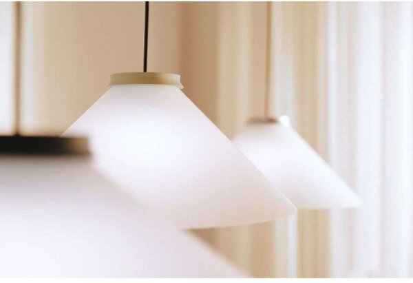 Lampa Wisząca Pholc, żółty, salon, aluminium