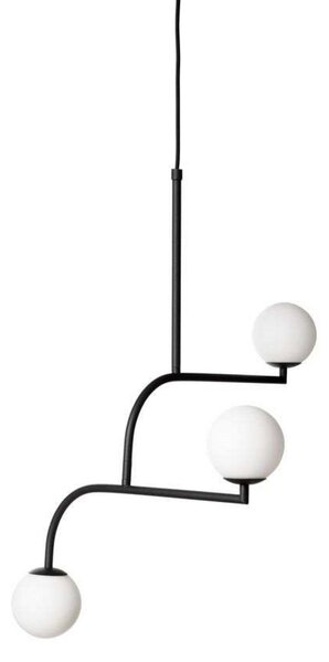 Lampa Wisząca Pholc, czarny, salon, metal