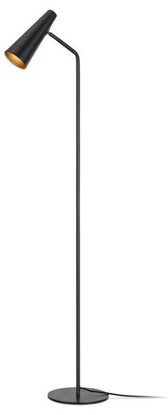 Lampa Podłogowa Markslöjd, Peak, czarny, salon, metal, nowoczesny