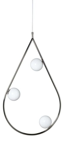 Lampa Wisząca Pholc, metaliczny, salon, metal