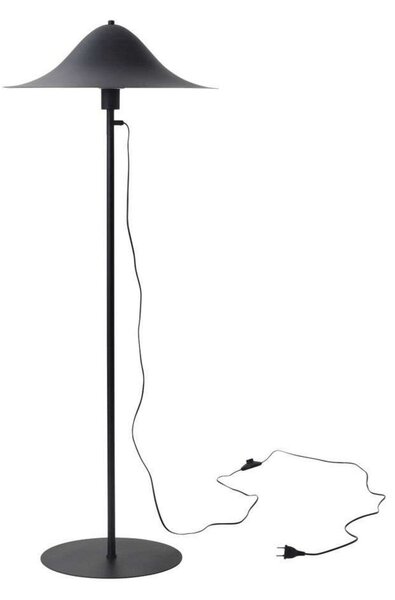 Lampa Podłogowa Pholc, czarny, salon, aluminium