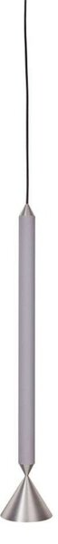 Lampa Wisząca Pholc, szary, salon, aluminium