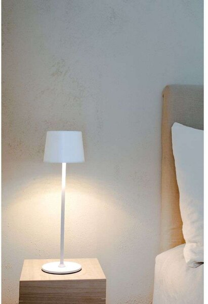 Fiore Portable Lampa Stołowa IP44 Matt White - Markslöjd