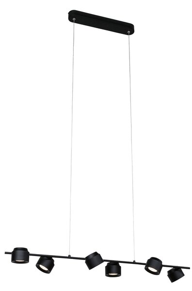 Lampa Wisząca Paulmann, Puric Pane I, ściemnialny, czarny, salon, metal, nowoczesny