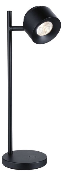 Lampa Stołowa Paulmann, Puric Pane I, ściemnialny, czarny, salon, metal, nowoczesny