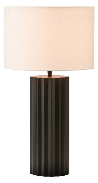 Lampa Stołowa Markslöjd, Hashira, czarny, salon, tkanina | tekstylia