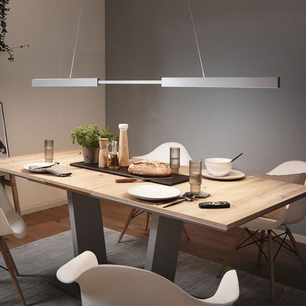 Lampa Wisząca Paulmann, Aptare, ściemnialny, metaliczny, salon, metal, nowoczesny