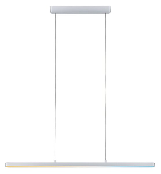 Lampa Wisząca Paulmann, Lento, ściemnialny, szary, salon, metal, nowoczesny