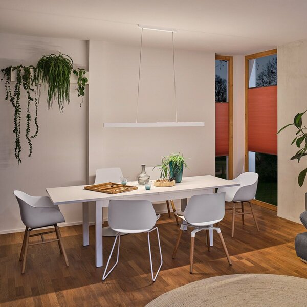 Lampa Wisząca Paulmann, Aptare, ściemnialny, biały, salon, metal, nowoczesny
