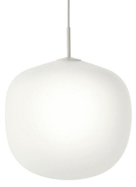 Lampa Wisząca Muuto, biały, jadalnia, szkło