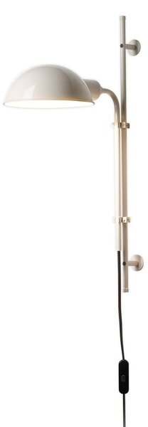 Lampa Ścienna MARSET, Funiculí A, biały, salon, metal, design