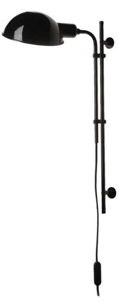 Lampa Ścienna MARSET, czarny, aluminium