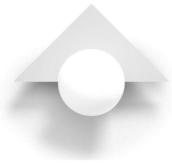Kinkiet Candy Little Triangle, biały - Swedish Ninja