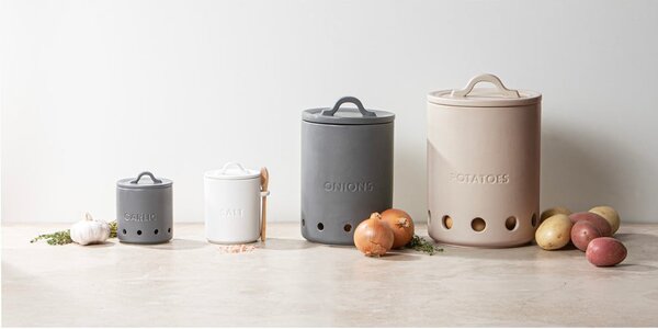 Ceramiczny pojemnik na cebulę i czosnek Essentials – Ladelle