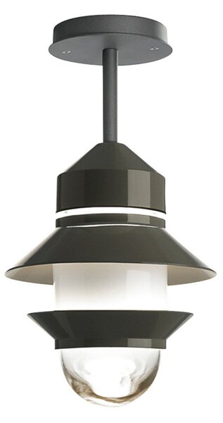 Zewnętrzna Lampa MARSET, Santorini, ściemnialny, czarny, szkło, design