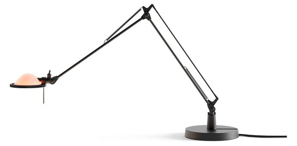 Lampa Stołowa Luceplan, czarny, gabinet | pracownia, aluminium