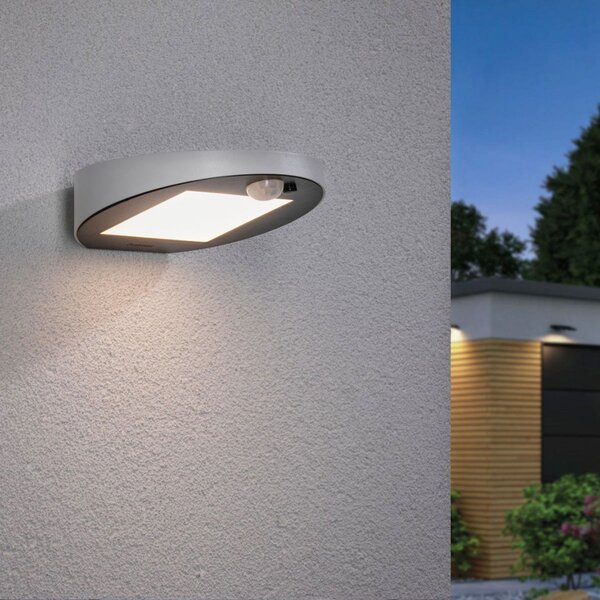 Zewnętrzna Lampa Paulmann, Ryse, biały, tworzywo sztuczne, nowoczesny
