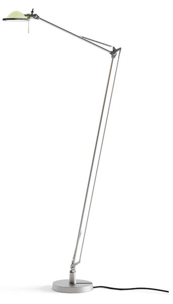 Lampa Podłogowa Luceplan, zielony, salon, aluminium