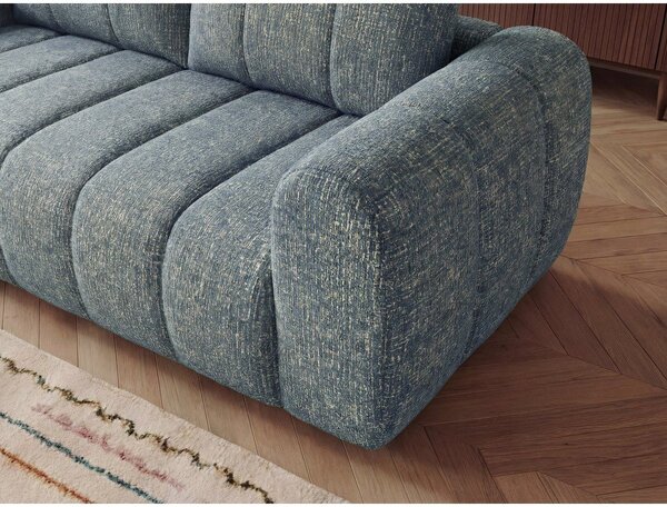 Niebieska sofa 242 cm Nesty – Bobochic Paris