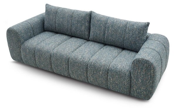 Niebieska sofa 242 cm Nesty – Bobochic Paris