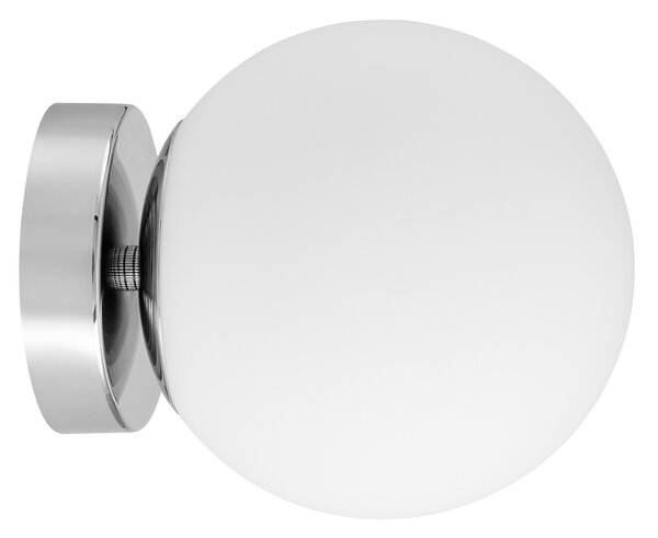 LAMPA ŚCIENNA KINKIET NOWOCZESNY CHROMOWANY FREDICA