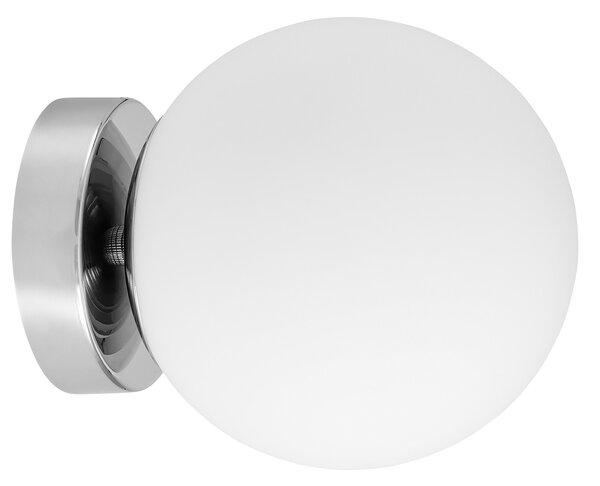 LAMPA ŚCIENNA KINKIET NOWOCZESNY CHROMOWANY FREDICA
