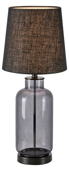 Lampa Stołowa Markslöjd, Costero, czarny, salon, szkło